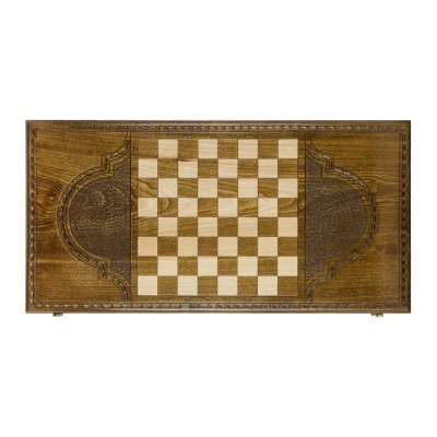 Нарды резные "Бесконечность 4" 60, Haleyan