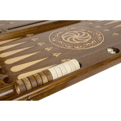 Нарды резные "Бесконечность 4" 60, Haleyan