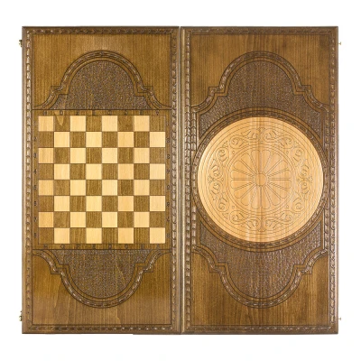 Нарды резные "Армянский узор 14" 60, Haleyan