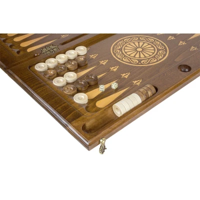 Нарды резные "Армянский узор 14" 60, Haleyan