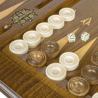 Нарды резные "Армянский узор 14" 60, Haleyan