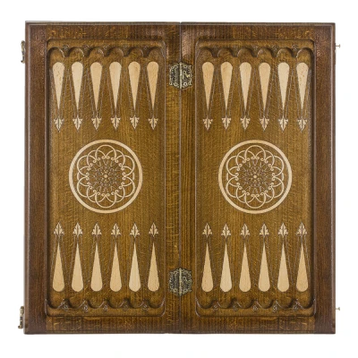 Шахматы + нарды резные "Армянский Орнамент 2" 40, Haleyan