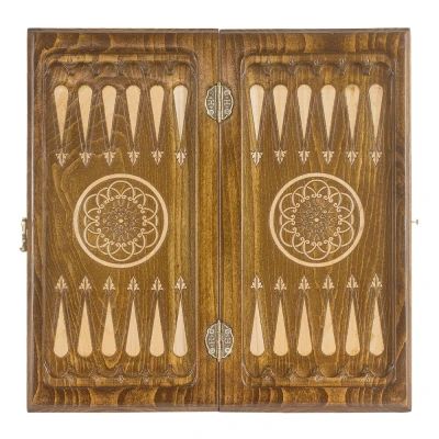 Шахматы + нарды резные "Армянский Орнамент 2" 50, Haleyan