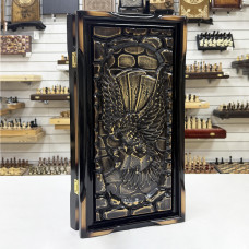 Нарды резные подарочные из массива клена Беркут 58 см