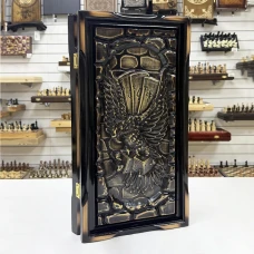 Нарды резные подарочные из массива клена Беркут 58 см