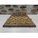 Шахматы подарочные из ореха с фигурами композит