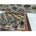 Шахматы деревянные в ларце подарочные из разных пород дерева
