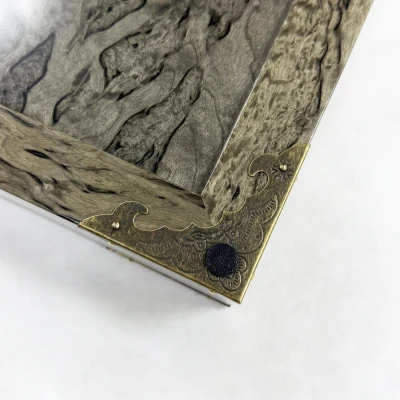 Нарды подарочные из мореной карельской березы большие 62 см