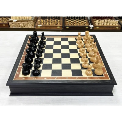 Шахматы подарочные в ларце Стародворянские из дуба