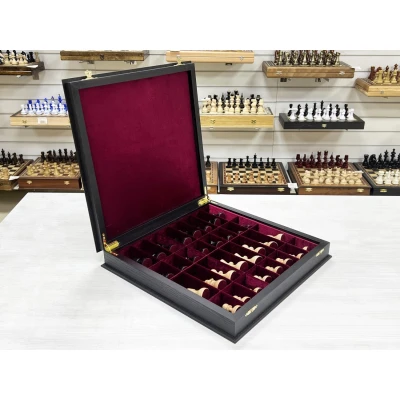 Шахматы подарочные в ларце Стародворянские из дуба