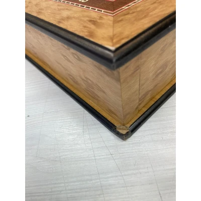 Шахматный ларец с ящиками эвкалипт 47х47 №5