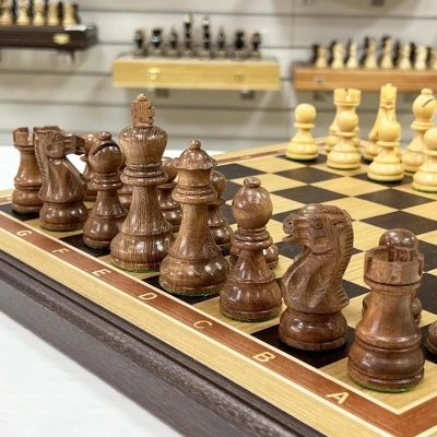 Шахматы Эндшпиль дуб средние