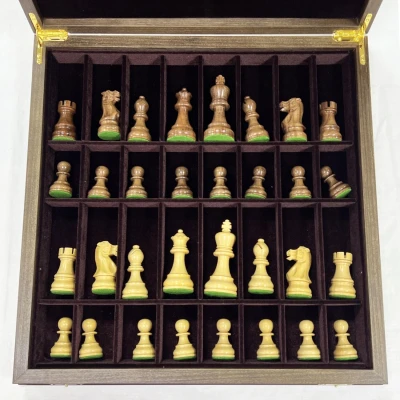 Шахматный ларец Эндшпиль орех большие