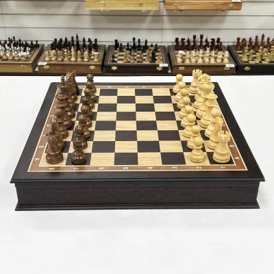 Шахматы ларец Эндшпиль Венге большие