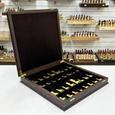 Шахматы ларец Эндшпиль Венге большие