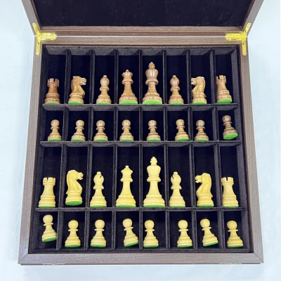 Шахматы ларец Эндшпиль Венге большие