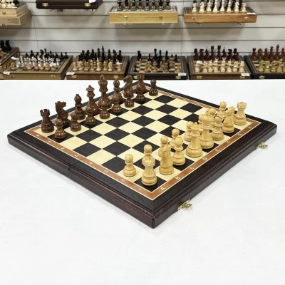 Шахматы Эндшпиль венге большие