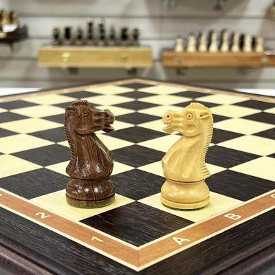 Шахматы Эндшпиль венге большие