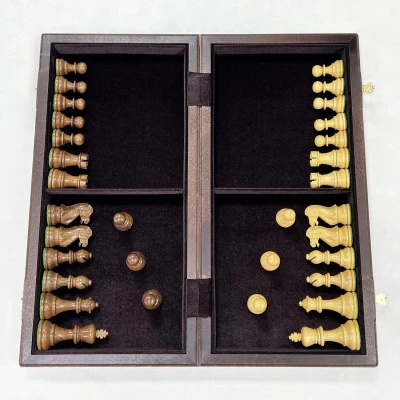 Шахматы Эндшпиль венге большие