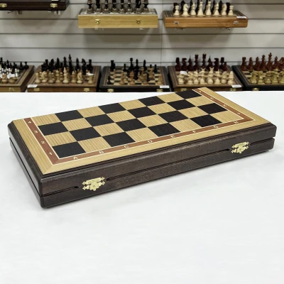 Шахматы Эндшпиль дуб большие