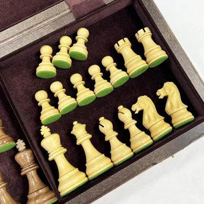 Шахматы Эндшпиль дуб большие