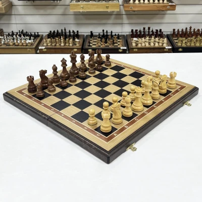 Шахматы Эндшпиль дуб большие