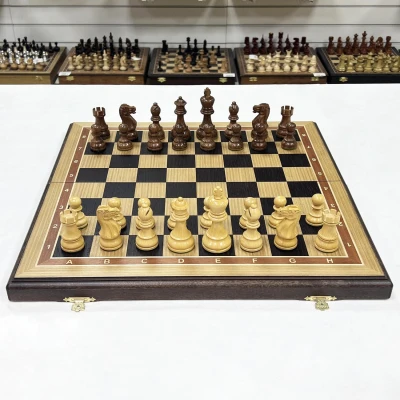 Шахматы Эндшпиль дуб большие