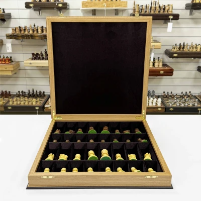Шахматы ларец Эндшпиль дуб большие