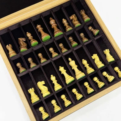 Шахматы ларец Эндшпиль дуб большие