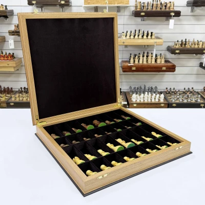 Шахматы ларец Эндшпиль дуб большие