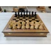 Шахматы подарочные Гамбит в деревянном ларце из дуба с утяжеленными фигурами большие