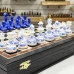 Шахматы подарочные художественная роспись гжель