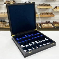 Шахматы подарочные художественная роспись гжель