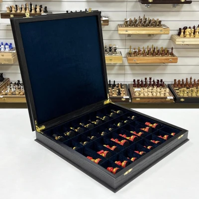 Шахматы подарочные художественная роспись хохлома