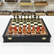 Шахматы подарочные художественная роспись хохлома