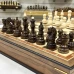 Шахматы в ларце эксклюзивные орех Бастион матовые