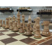 Шахматы подарочные в ларце американский орех 45х45см с фигурами Суприм