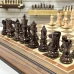 Шахматы подарочные в ларце американский орех 45х45см с фигурами Суприм