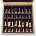 Шахматы подарочные в ларце американский орех 45х45см с фигурами Суприм