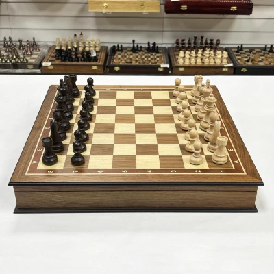 Шахматы подарочные американский орех