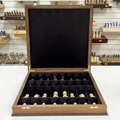 Шахматы подарочные американский орех