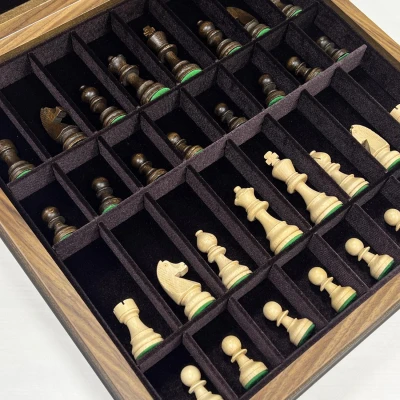 Шахматы подарочные американский орех