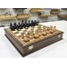 Шахматный ларец Орех с фигурами Неваляшки 40 см