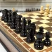 Шахматы в ларце подарочные орех Стаунтон карельская береза 40 см