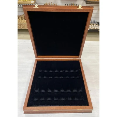 Шахматный ларец красное дерево (Махагон) 40х40 №7