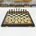 Шахматы эксклюзивные из мореного дуба и граба 45 на 45 см