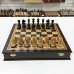 Шахматы подарочные в ларце из дерева венге с фигурами из карельской березы