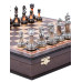 Шахматы подарочные в ларце Венге Итальянский дизайн большие