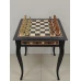 Шахматный стол подарочный из мореного дуба с фигурами композит Шахматный стол подарочный из мореного дуба с фигурами композит