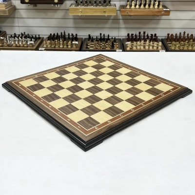 Шахматы нескладные деревянные с фигурами из бука без утяжеления 50 см